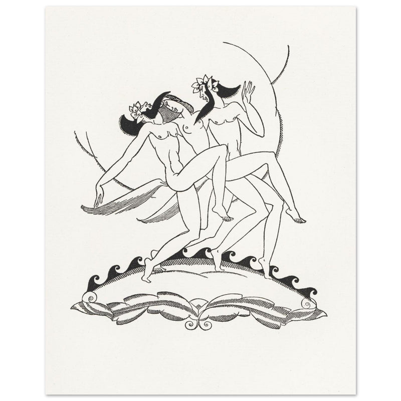 Daphnis and Chloe illustration by John Austen.
