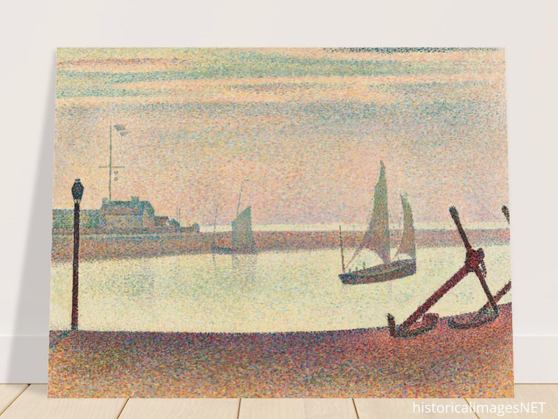 Georges Seurat The Channel at Gravelines, Evening.
