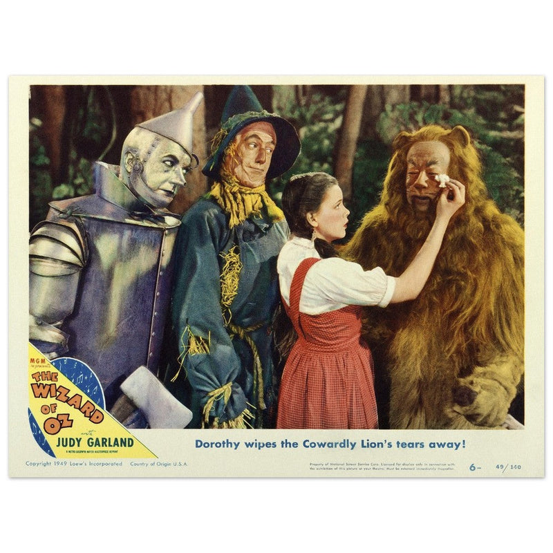 The Wizard of Oz movie poster.