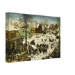The Census at Bethlehem painting by Pieter Bruegel The Elder.