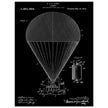Airship patent drawing by T S C lowe Air balloon illustration