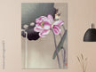 Songbird and Lotus by Ohara Koson woodblock print reproduction