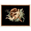 A Nereid sea nymph riding on a sea monster  hippocampus by Victor Steeger