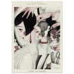 Chez le Coiffeur ( At the Hairdresser's ) by Gerda Wegener published by Fantasio vintage magazine.