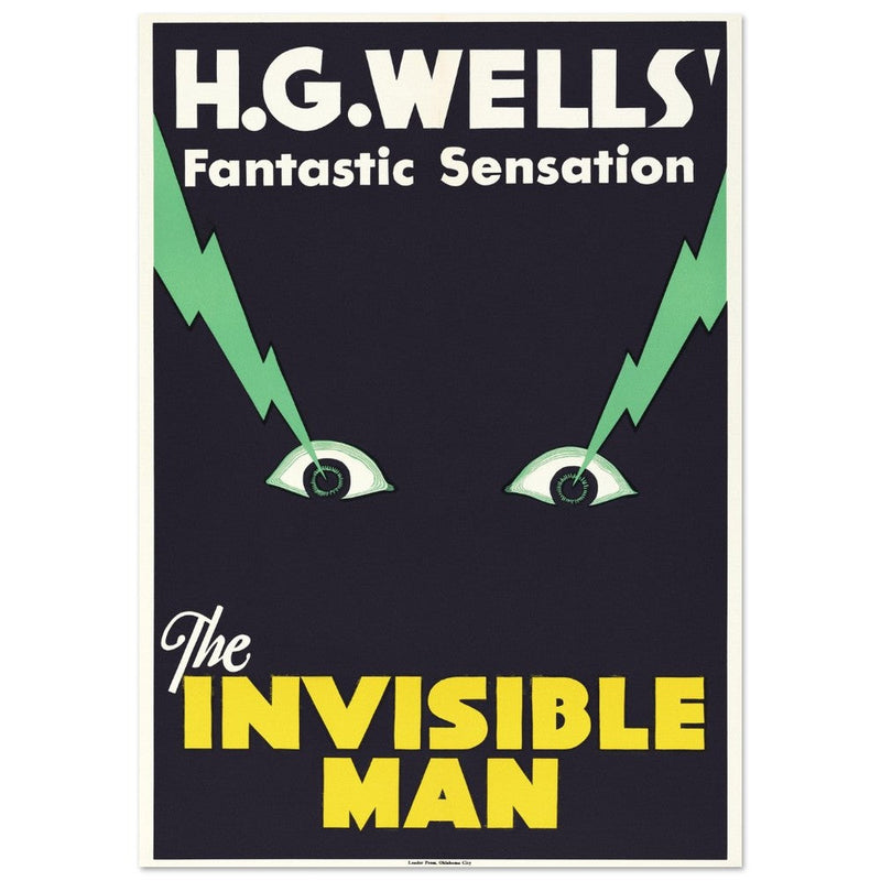 The Invisible Man movie poster.