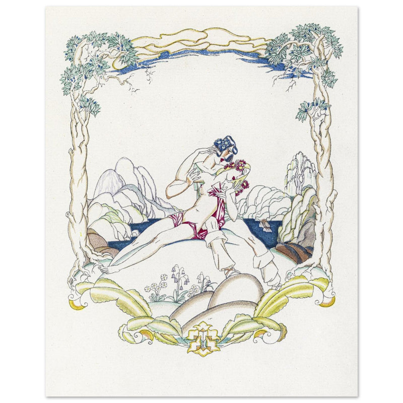 Daphnis and Chloe illustration by John Austen.