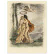 Paul Emile Becat erotic illustration Les Baiseres XVIII ( The Kisses ) Immortality