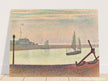 Georges Seurat The Channel at Gravelines, Evening.