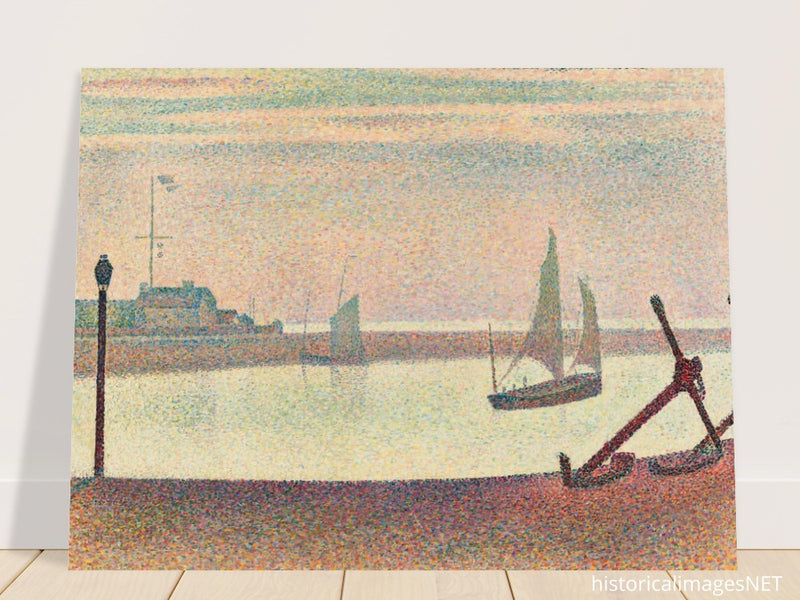 Georges Seurat The Channel at Gravelines, Evening.