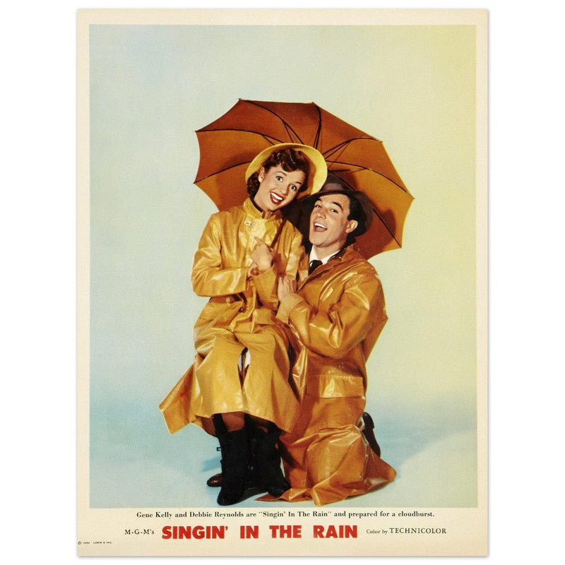 Singin' in the Rain movie poster.
