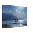 Ivan Aivazovsky  painting Off the coast near Yalta by moonlight