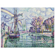 Paul Signac Quimper Quai de l'Odet, Quimper Odet Embankment painting