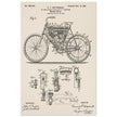 Motorcycle old patent 686284 by Gottschalk