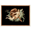 A Nereid sea nymph riding on a sea monster  hippocampus by Victor Steeger