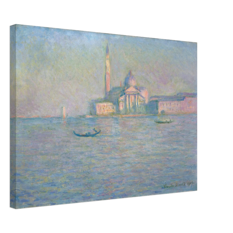 The Church of San Giorgio Maggiore Venice by Claude Monet