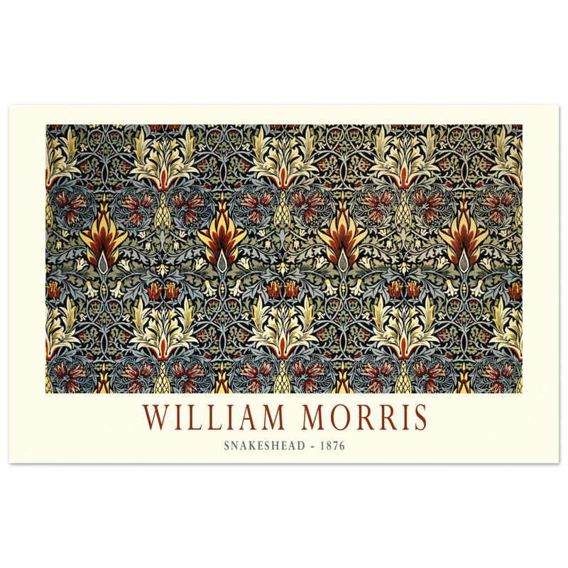 William Morris Snakeshead 1876.  .