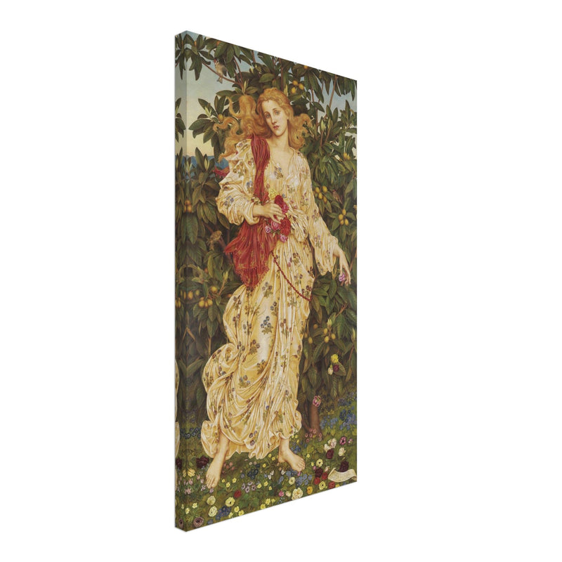 Evelyn de Morgan painting Flora