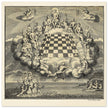 Gods of Olympus Surrounding a Chess Board by John Carwitham .