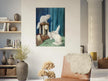 Three curious cats old painting by Arthur Heyer.