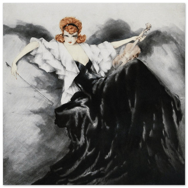Louis Icart illustration Waltz Echos, Resonance.