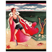 Miguel Covarrubias cover art for a fashion magazine. Women at the beach.