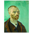 Self Portrait Dedicated to Paul Gauguin by Vincent Van Gogh