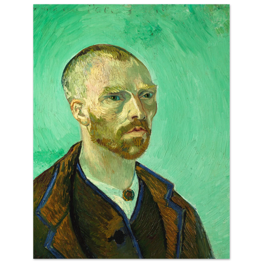 Self Portrait Dedicated to Paul Gauguin by Vincent Van Gogh