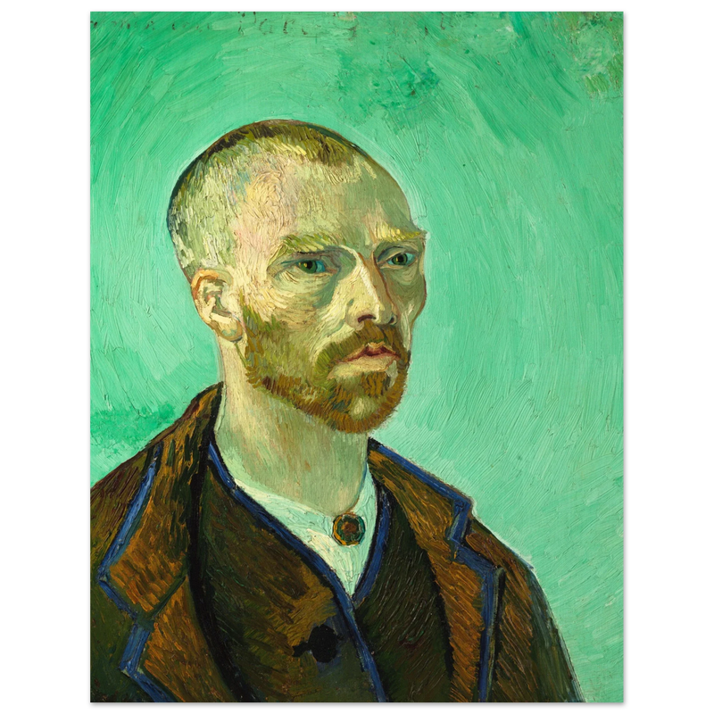 Self Portrait Dedicated to Paul Gauguin by Vincent Van Gogh
