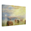 Approach to Venice by Joseph Mallord William Turner. Antique abstract painting of Venice Italy.