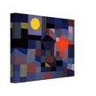 Paul Klee Fire at Full Moon abstract painting.   .