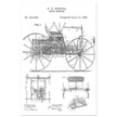 Road vehicle patent 540648 1895 by Charles Edgar Duryea. Automobile car history