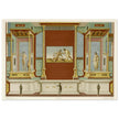 Architecture and mural paintings in Pompeii illustrated by G. Discanno, book project by Fausto and Felice Niccolini.