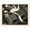 Laziness by Felix Vallotton 1896. Woman with cat.