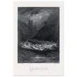 Gustave Dore illustration of King Arthur legend . The Fairy Circle. From the book Idylls of the King by Alfred Tennyson.