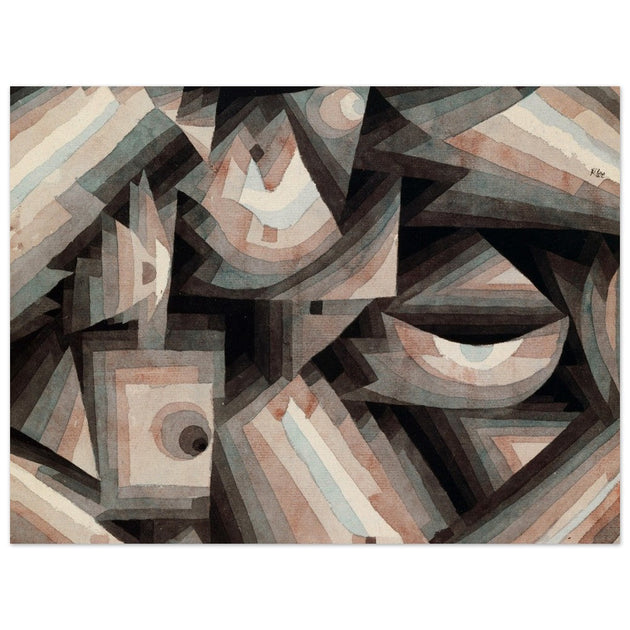 Paul Klee Crystal Gradation.  wallart