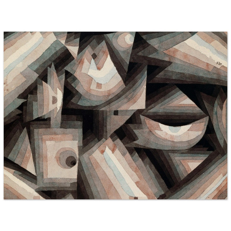 Paul Klee Crystal Gradation.  wallart