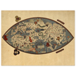 Genoese world map published in 1457