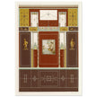 Mural frescoes paintings in Pompeii engravings by Fausto and Felice Niccolini.