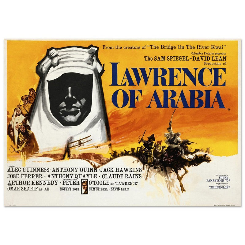 Lawrence of Arabia movie poster.