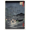 Fox Fires on New Year’s Eve at the Changing Tree in Oji by Utagawa Hiroshige