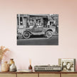Vintage old car in Louisville, Kentucky . Photograph by Marion Post Wolcott.