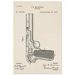 Firearm mechanism patent by John M. Browning.