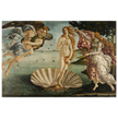 The birth of Venus by Sandro Botticelli. Greek Mythology art print of antique painting.