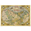 Ancient map of the Low countries ( Belgium, Netherlands and Luxembourg ) by Ortelius.