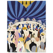 Anne Harriet Fish vintage illustration:  Dancing Couples in ball room fashion magazine cover.