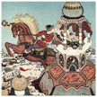 Edmund Dulac vintage illustration Ivan and the Chestnut horse.