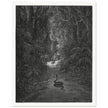 Gustave Dore Paradise Lost. Satan as a serpent in Eden.