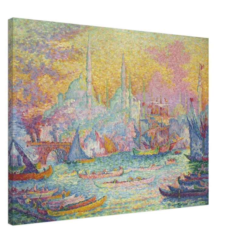 Paul Signac The Golden Horn, Constantinople Turkey painting
