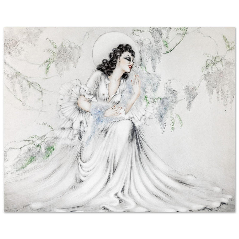 Louis Icart Wisteria (La Glycine)