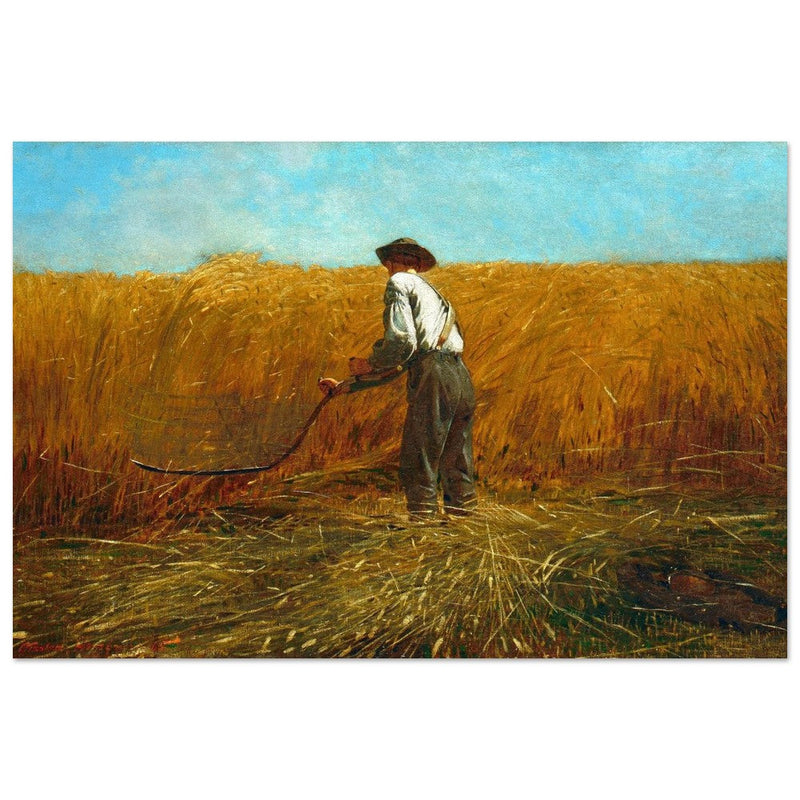 The Veteran in a New Field by Winslow Homer 1865.